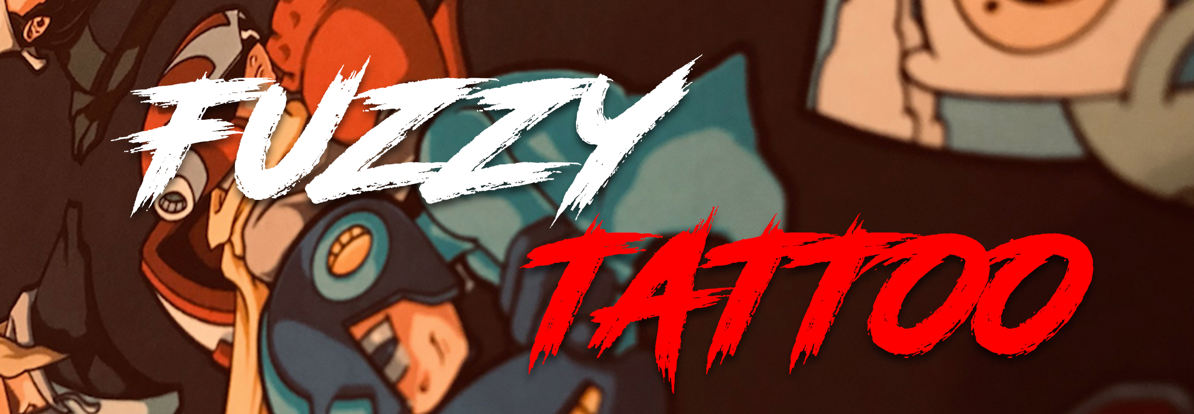 Homepage header for fuzzy tattoo