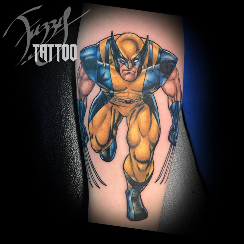 Wolverine – Fuzzy Tattoo