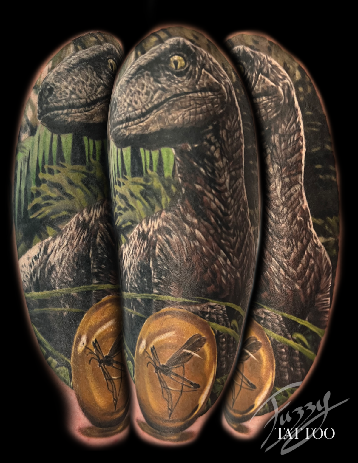 Fuzzy Raptor Raptor – Fuzzy Tattoo